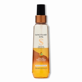 Spa Body Oil Spray, No Mineral Oil, Cruelty Free and Vegan Body Spray Moisturiser, 150 ml