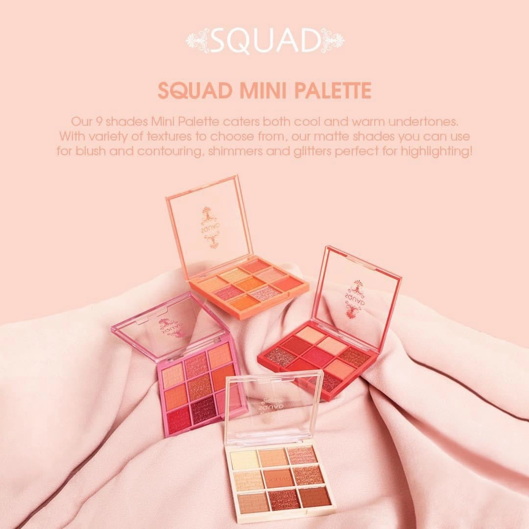 Squad Cosmetics Mini Eyeshadow Palette