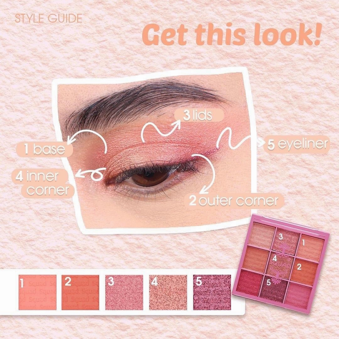 Squad Cosmetics Mini Eyeshadow Palette