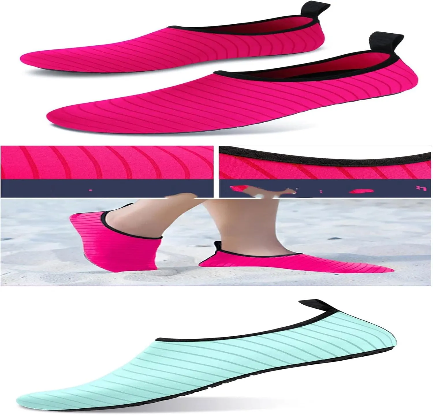 Summer Thin-Soled Swimming Shoes Yoga Barefoot Skin-Hugging River tracing Beach Wading Shoes