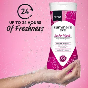 Summer's Eve Daily Refreshing Feminine Wash, pH Balanced (Amber Nights)