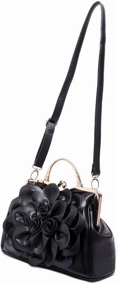 SUNROLAN Women's Evening Clutches Handbags Formal Party Wallets Wedding Purses Wristlets Ethnic Totes Satchel