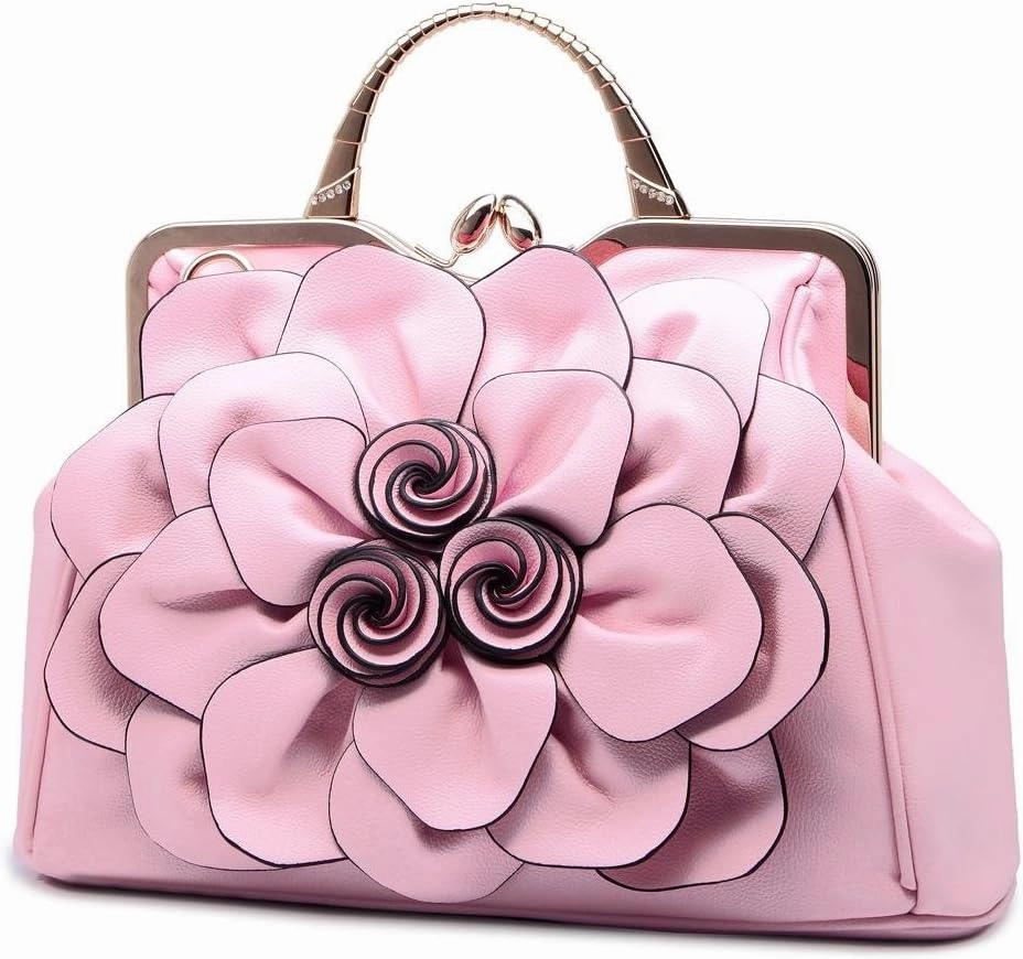 SUNROLAN Women's Evening Clutches Handbags Formal Party Wallets Wedding Purses Wristlets Ethnic Totes Satchel
