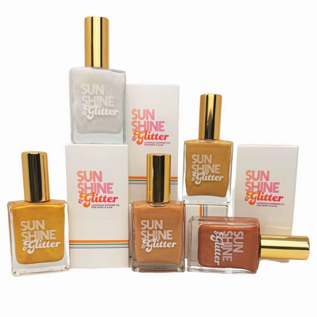 Sunshine & Glitter - Highlighter Shimmer Spray Oils: Rose Gold