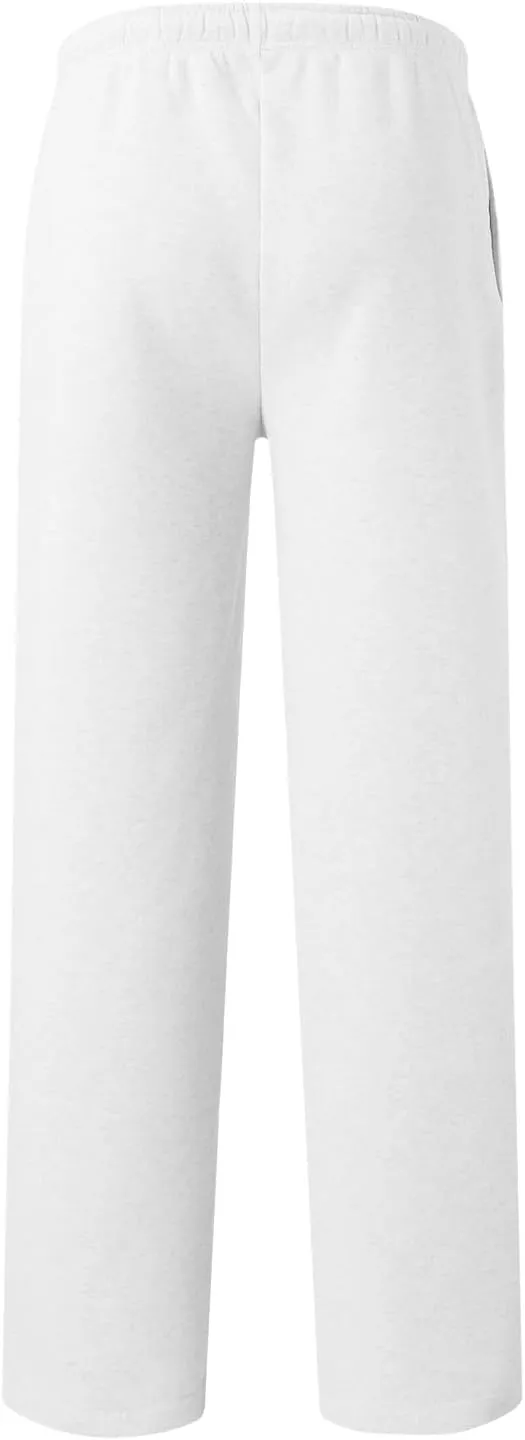 Sweatpants for Girls Baggy Wide Leg High Waisted Fleece Joggers with Pockets Trendy Casual Comfy Track Pants