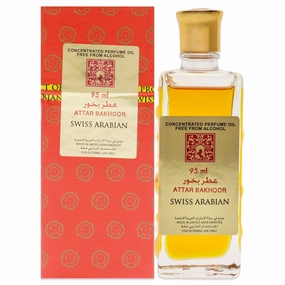 Swiss Arabian Attar Bakhoor - Luxury Products from Dubai - Long Lasting Personal Perfume Oil - A Seductive, Exceptionally Made, Signature Fragrance - The Luxurious Scent of Arabia - 3.2 oz