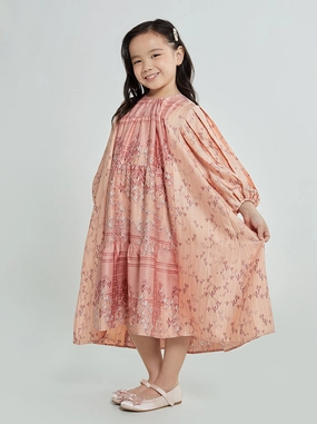 SYARA KIDS DRESS SUNSET BLUSH