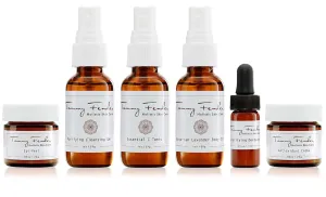 Tammy Fender - Oily/Active Skin Treatment Kit | Natural, Organic, Cruelty Free, Non-Toxic Spa-Like Skincare | Cleanse & Rebalance Oily, Blemish-Prone Skin (6 Piece Set)