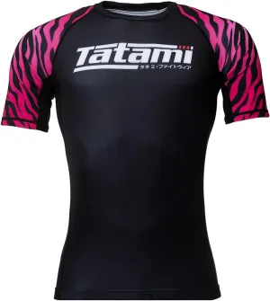 Tatami Fightwear Recharge Short Sleeve Rashguard - Pink