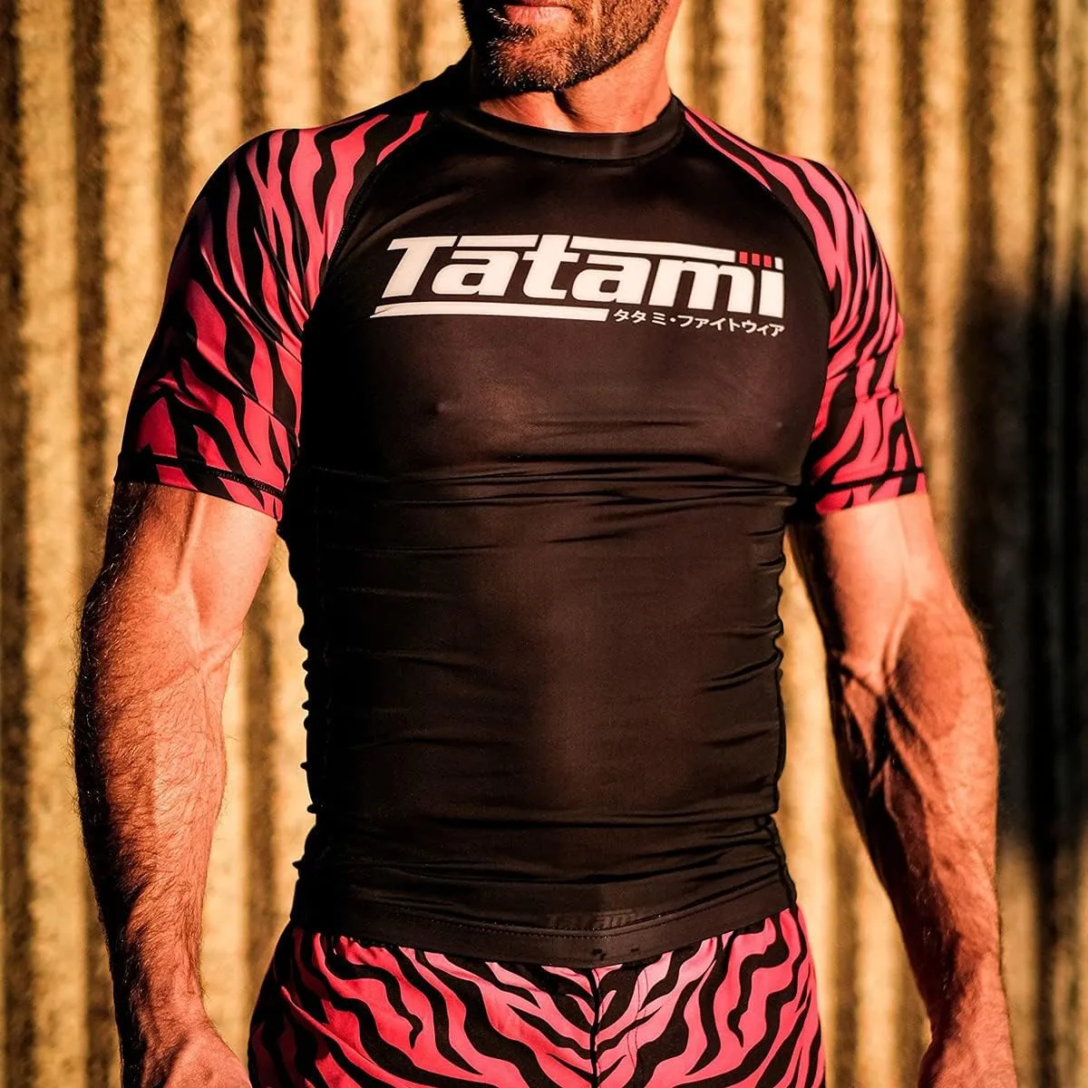 Tatami Fightwear Recharge Short Sleeve Rashguard - Pink