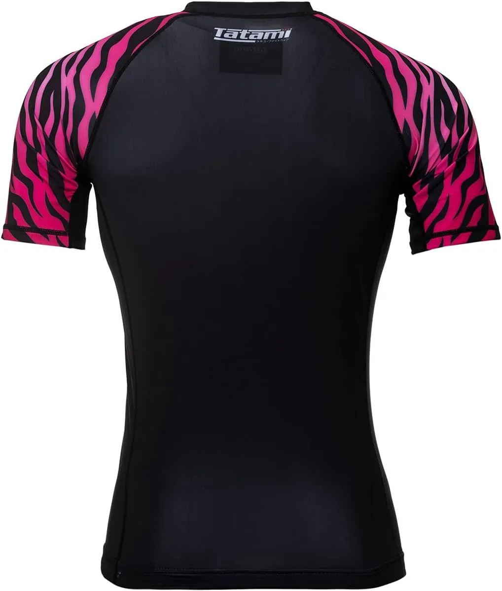 Tatami Fightwear Recharge Short Sleeve Rashguard - Pink