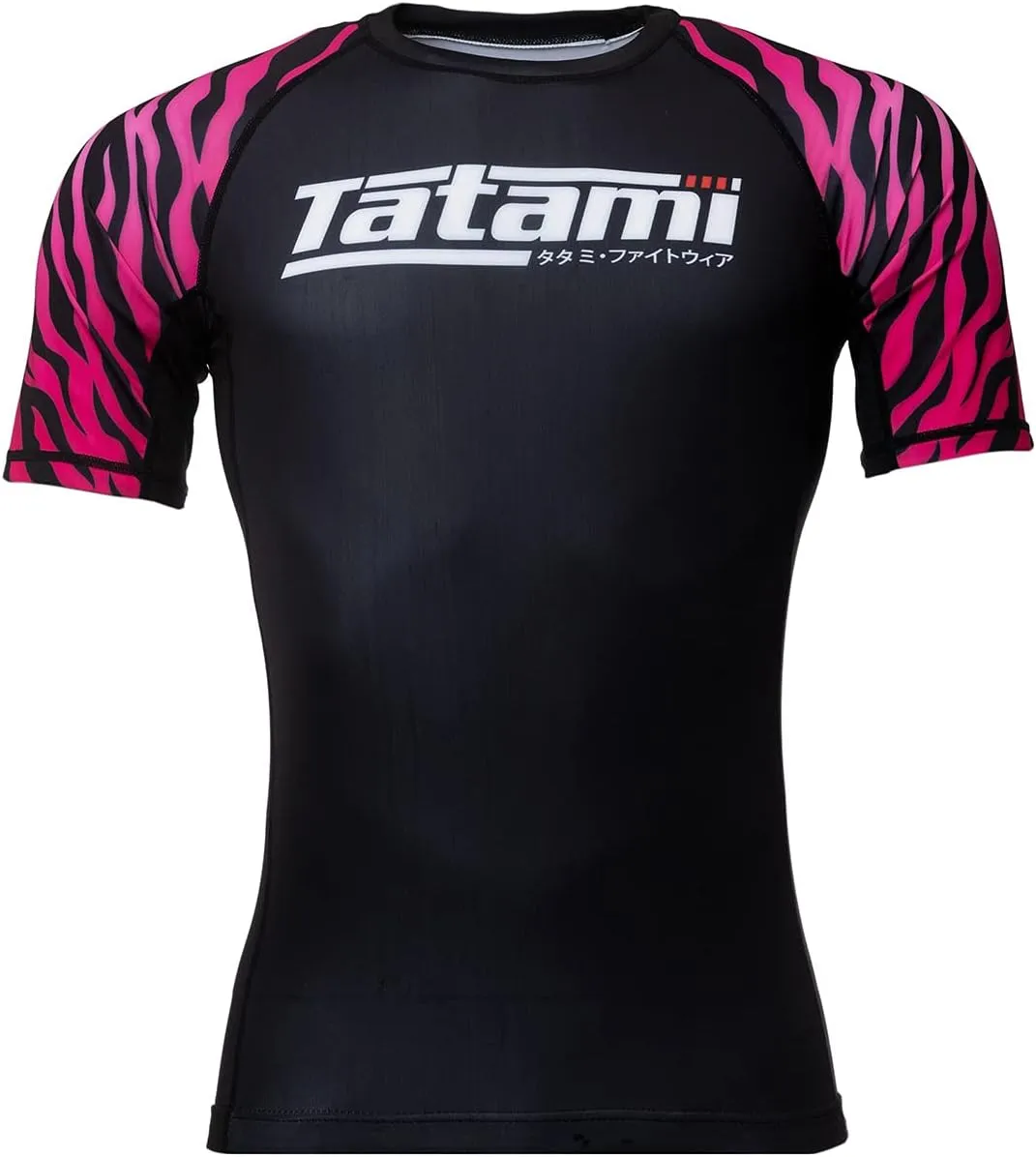 Tatami Fightwear Recharge Short Sleeve Rashguard - Pink