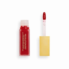 Tester Revolution Hydra Matte Liquid Lipstick Red Drip