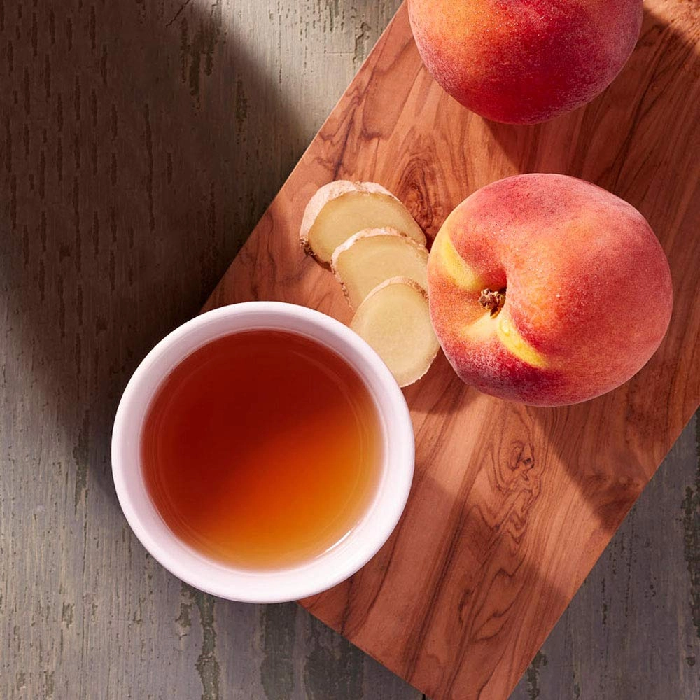 The Republic of Tea Ginger Peach Black Tea, Refill Pack of 100 Tea Bags