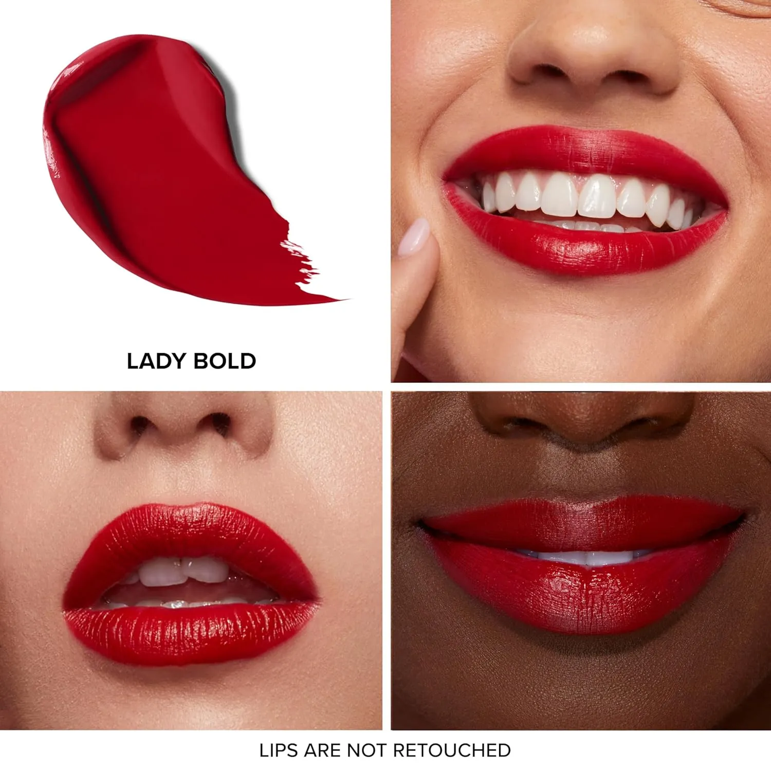 Too Faced Lady Bold Cream Lipstick | Lightweight, Vegan   Cruelty Free, 0.17 oz.