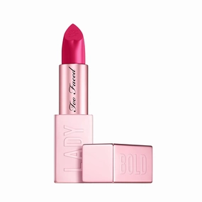 Too Faced Lady Bold Cream Lipstick | Lightweight, Vegan   Cruelty Free, 0.17 oz.