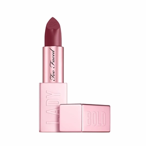 Too Faced Lady Bold Cream Lipstick | Lightweight, Vegan   Cruelty Free, 0.17 oz.