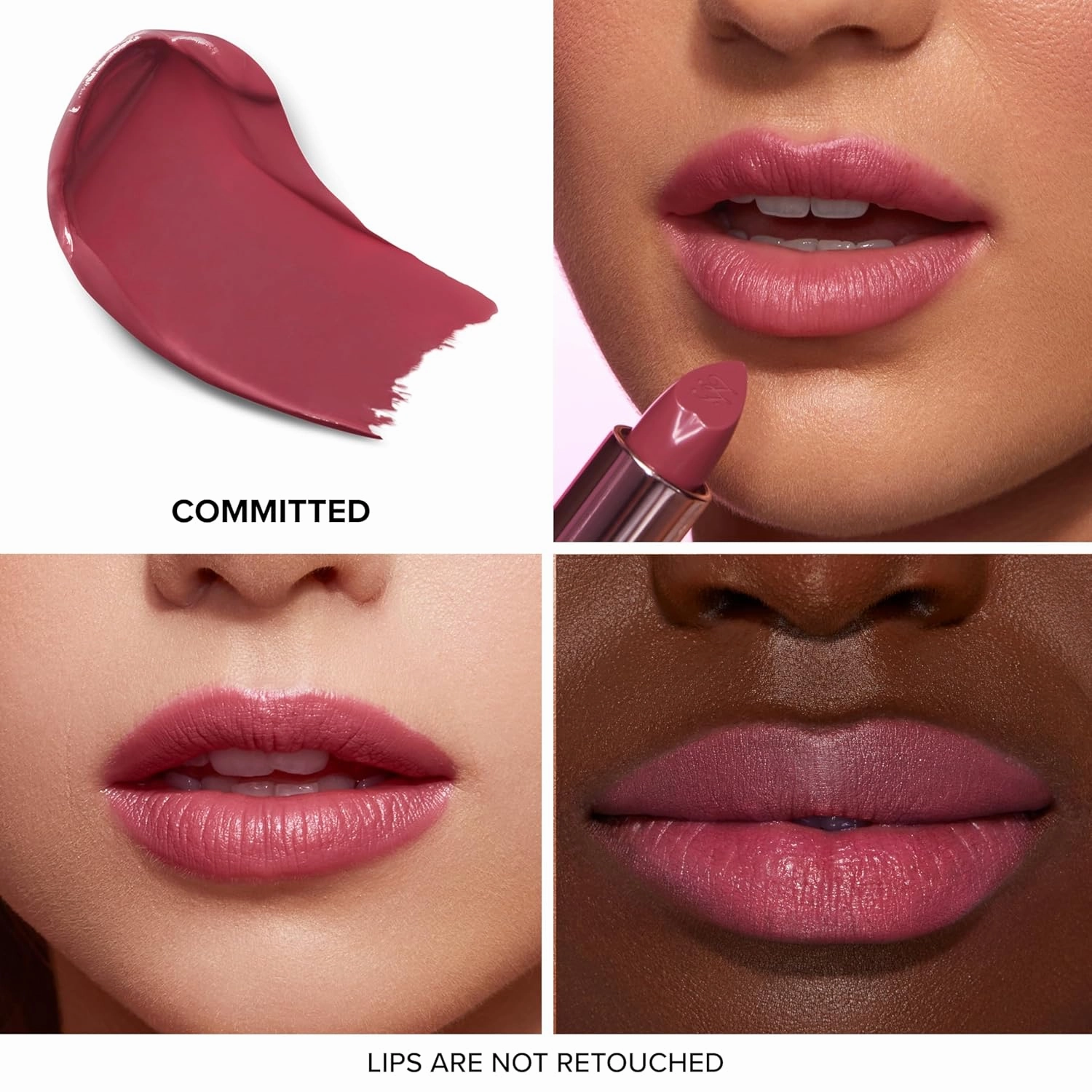 Too Faced Lady Bold Cream Lipstick | Lightweight, Vegan   Cruelty Free, 0.17 oz.