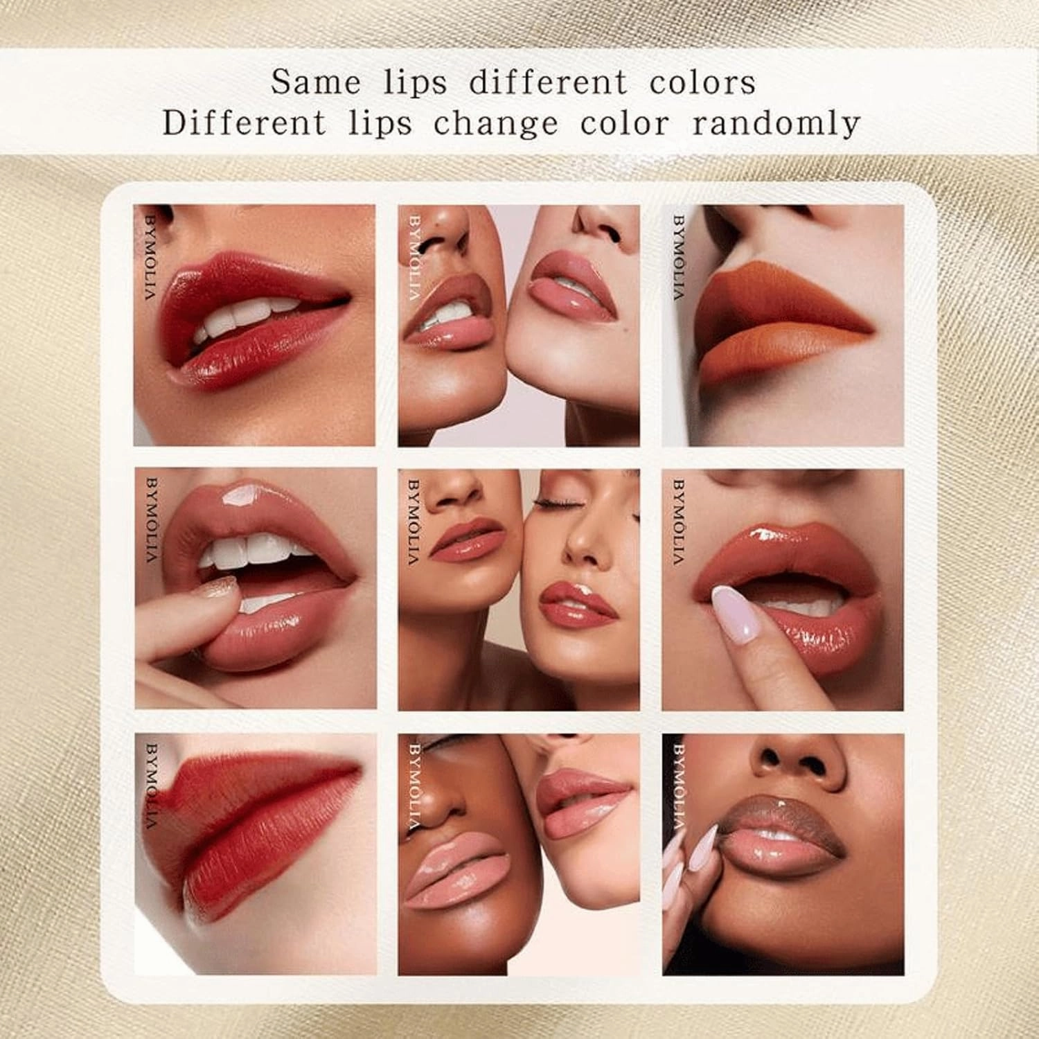 Transferproof Color-Changing Lipstick, Crystal clear Color Alchemy, Auto-Tints On Contact, Experience Luxurious Lips (Gold, 2pcs)