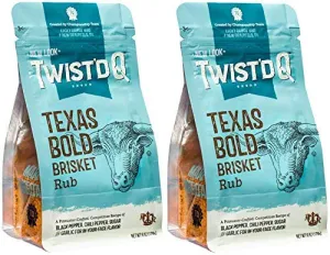 Twist'd Q - American Royal Texas Bold Beef Brisket Rub - 2 Pack
