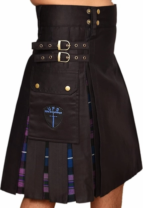 UFS Kilts – Hybrid Utility Kilt for Men in Cotton & Tartan, Sizes 30''-66''