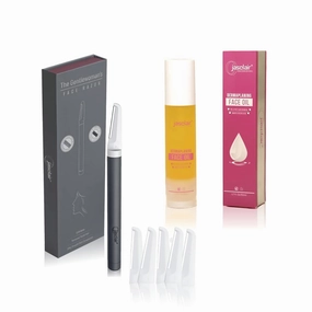 Ultimate Dermaplaning Bundle: Precision Face Shaver with Hydrating Dermaplaning Oil & 6 Replacement Blades - Gentle Exfoliation & Hair Removal Kit for Smoother, Radiant Skin