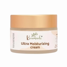 Ultra Moisturizing Cream | Made with Shata Dhauta Ghrita,Rose & Saffron | For Women Men Soft & Supple Skin | For Signs of Aging,Fine lines,Wrinkle Moisturizes & Clear Skin, 40 GM.