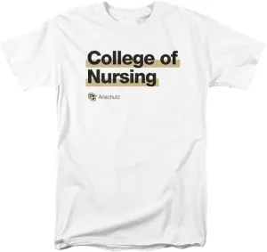 University of Colorado Anschutz Medical Campus College of Nursing Bold Unisex Adult T Shirt