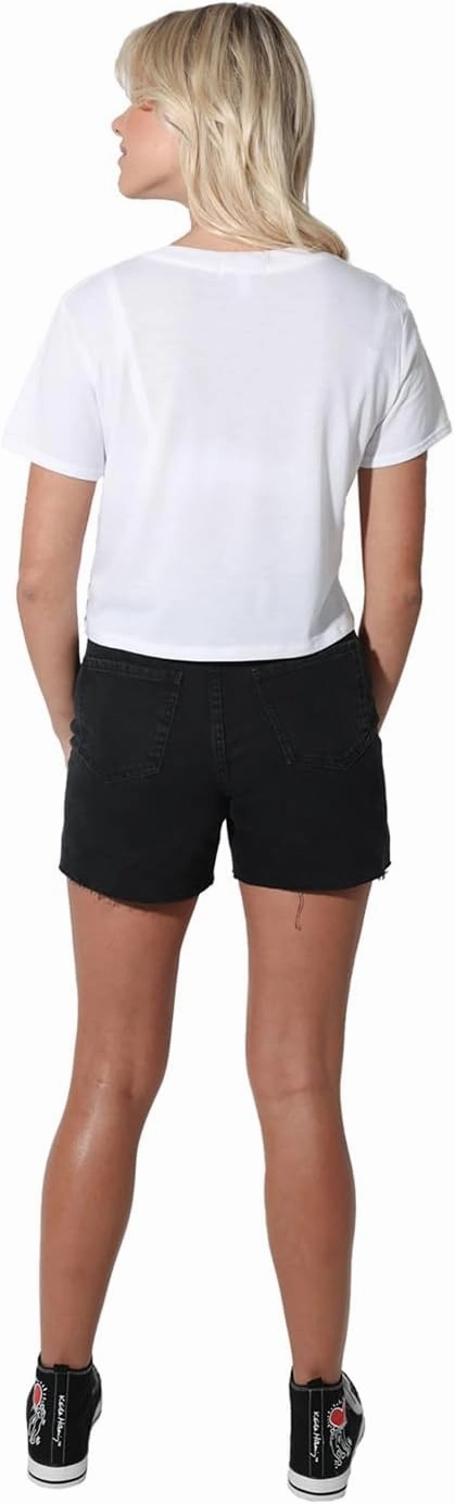 University of Colorado Anschutz Medical Campus School of Public Health Bold Women's Apparel Crop Top T-Shirt