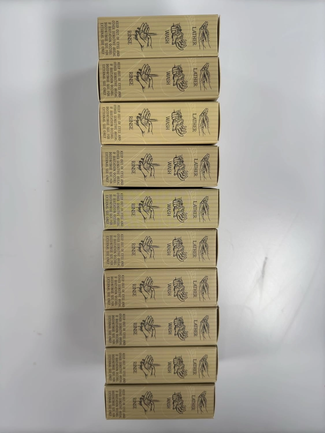 Varina Natural Floral Variety Bar Soap - Gentle Cleansing for Sensitive Skin, Floral - 10 Pack