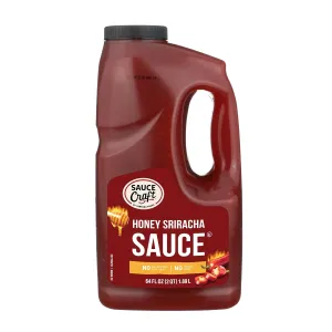 Ventura Foods LLC Sauce Craft Honey Sriracha Sauce, Versatile, Globally Inspired Food Service Dipping Sauce Elevates Your Menu with Sweet Heat and Trend-Forward Flavor, 0.5 Gallon