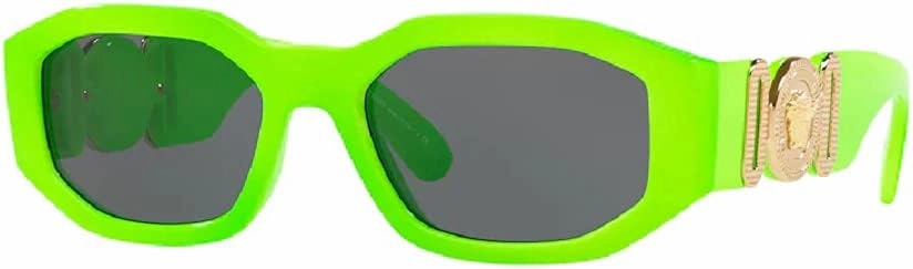 Versace VE4361 Rectangular Sunglasses For Men For Women   BUNDLE with Designer iWear Eyewear Kit