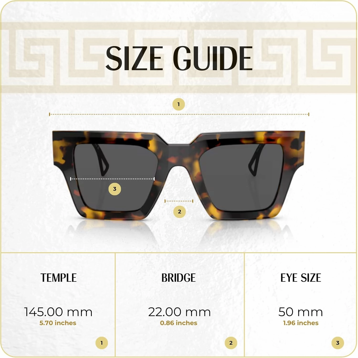 Versace VE4431 Square Sunglasses for Women   BUNDLE With Designer iWear Eyewear Kit