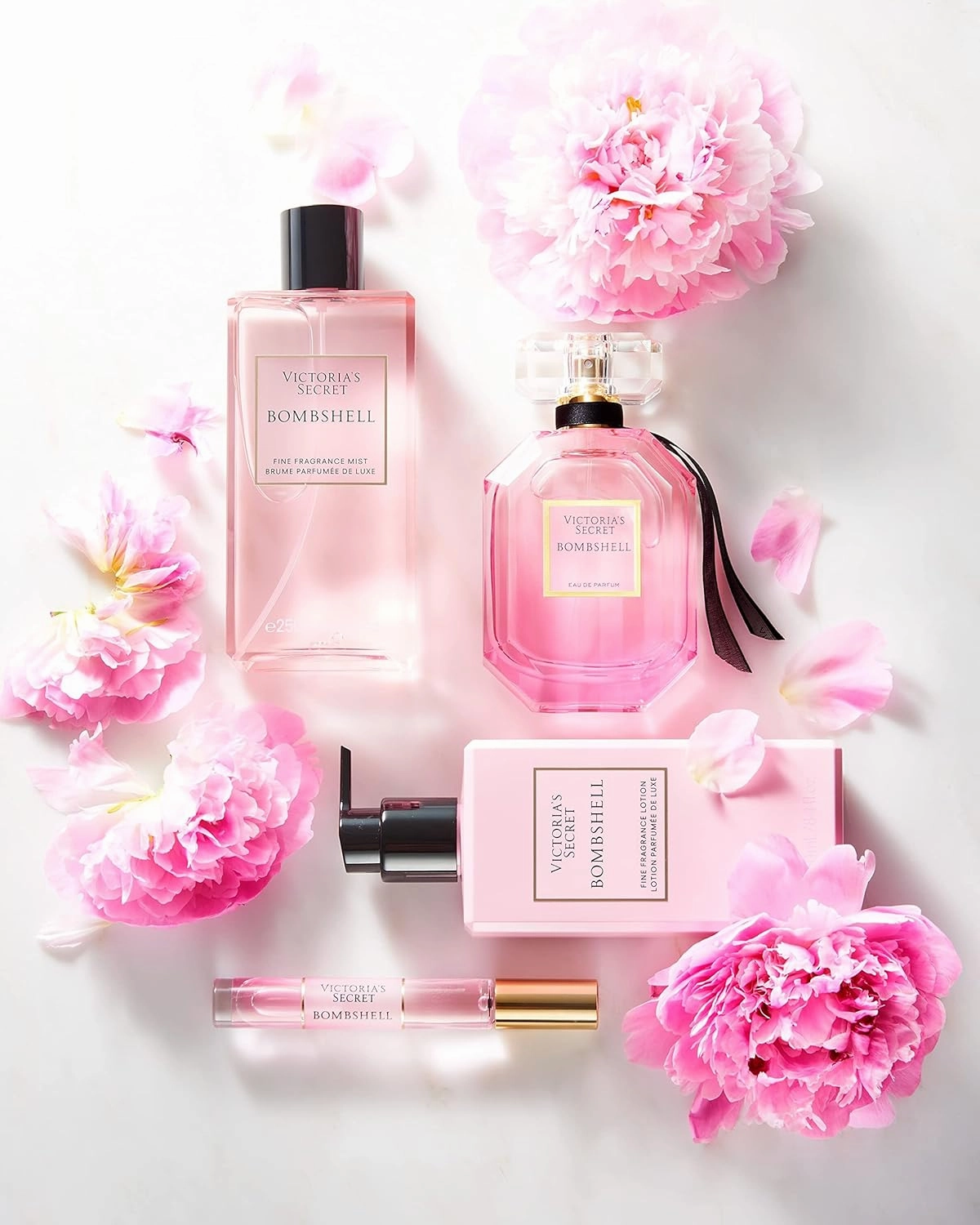 Victoria's Secret Bombshell Eau de Parfum Rollerball, Notes of Purple Passion Fruit, Shangri-La Peony & Vanilla Orchid, Travel Size Mini Perfumes for Women (0.23 oz)