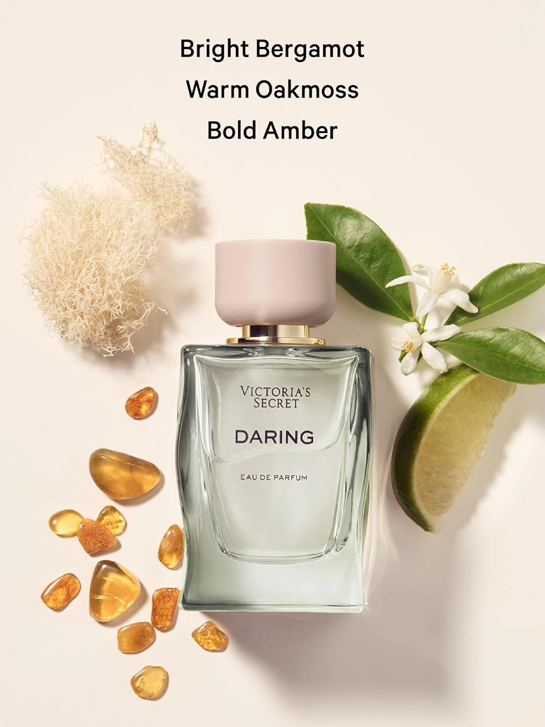 Victoria's Secret Daring Fragrance Mist, Notes of Bright Bergamot, Warm Oakmoss and Bold Amber, Body Spray for Women (8.4 oz)