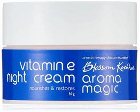 Vitamin E Night Cream,Repair and replenishes the skin 50g (pack of 1)