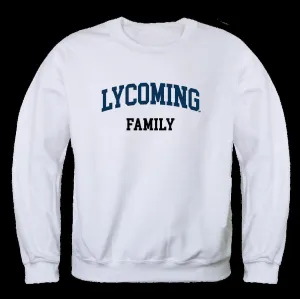 W Republic Lycoming Warriors Family Crewneck Pullover Sweatshirt Sweater - White, Small