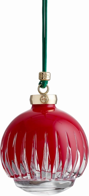 Waterford New Year Bauble Ornament Firework Red
