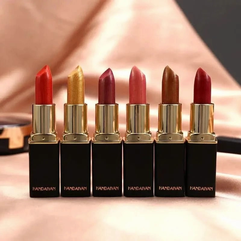 Waterproof Glitter Lipstick