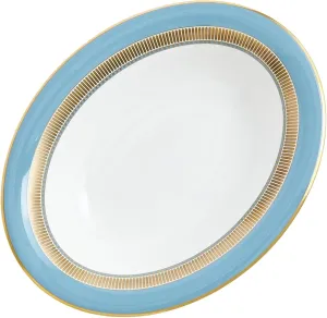 Wedgwood Helia Open Oval Dish, 9.8", Mint Green