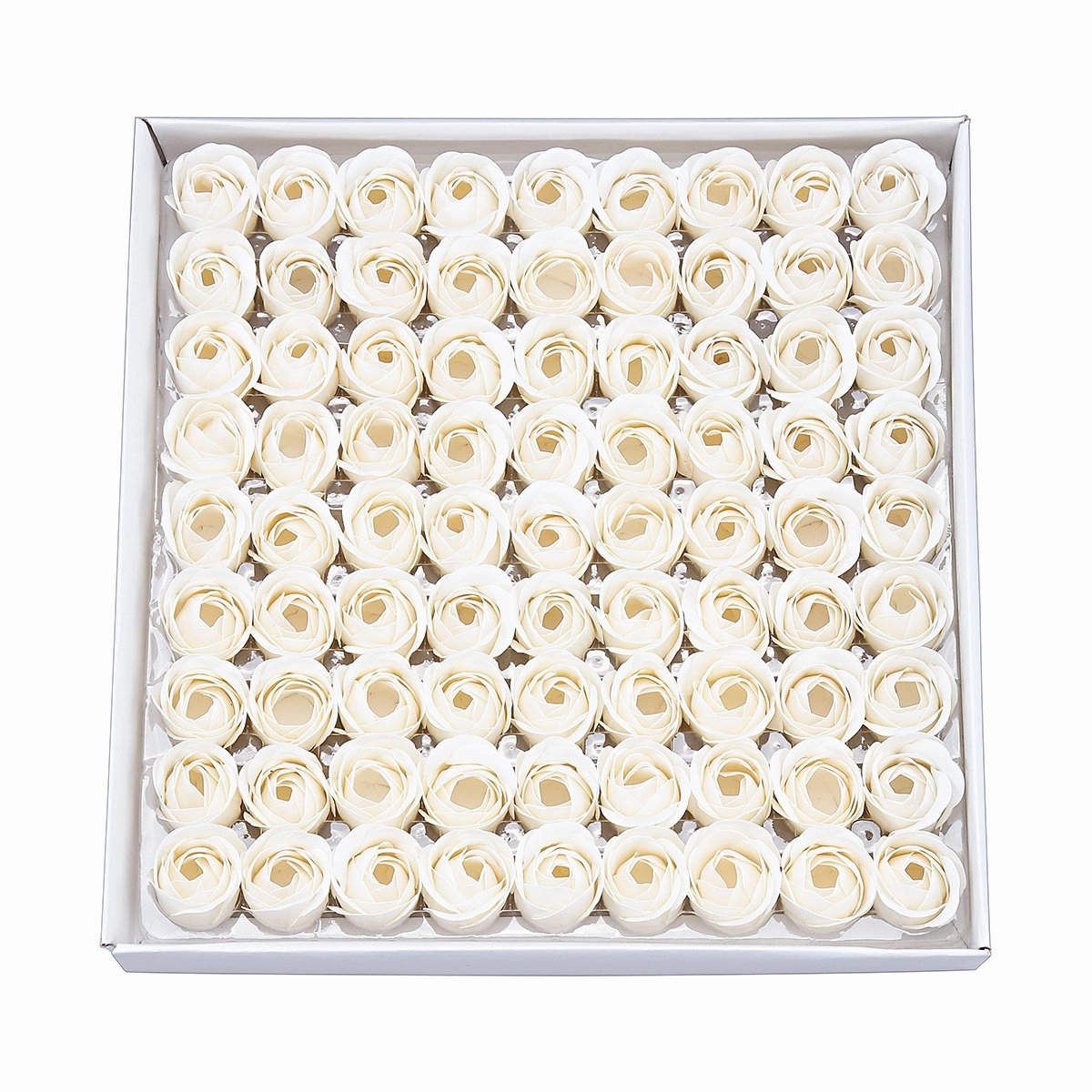 Weiye 81PCS Soap Rose Flower - Flora Scented Soap Rose Flower - Plant Essential Oil Soap, for Anniversary/Birthday/Wedding/Valentine’s Day/Mother’s Day