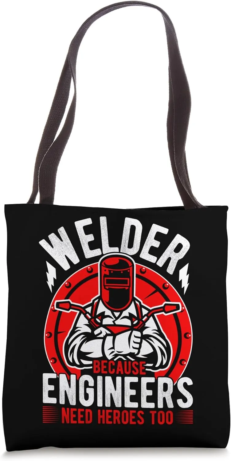 Welder Engineering Welding Construction Support Weld Fan Tote Bag