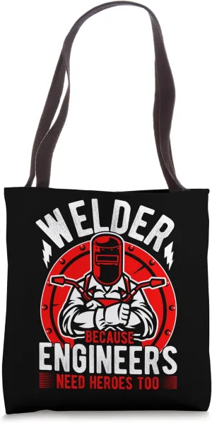 Welder Engineering Welding Construction Support Weld Fan Tote Bag