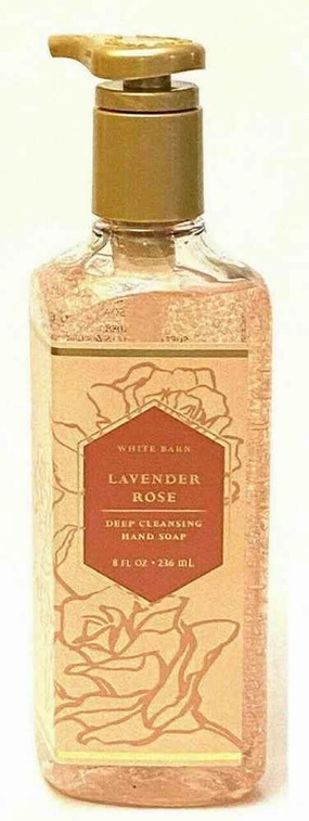 White Barn LAVENDER ROSE GENTLE GEL HAND SOAP 8 fl oz / 236 mL