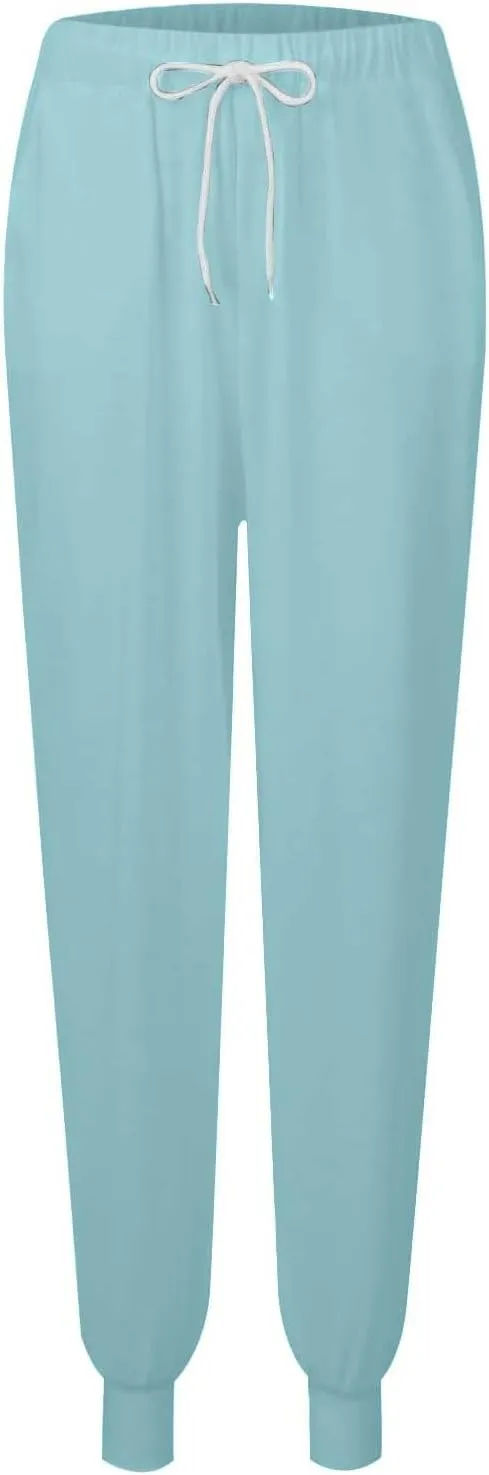 Women's Fall 2 Piece Lounge Outfit Crewneck Pullover Tops Long Pants Tracksuit Sweatsuits with Sweatpants Oversize