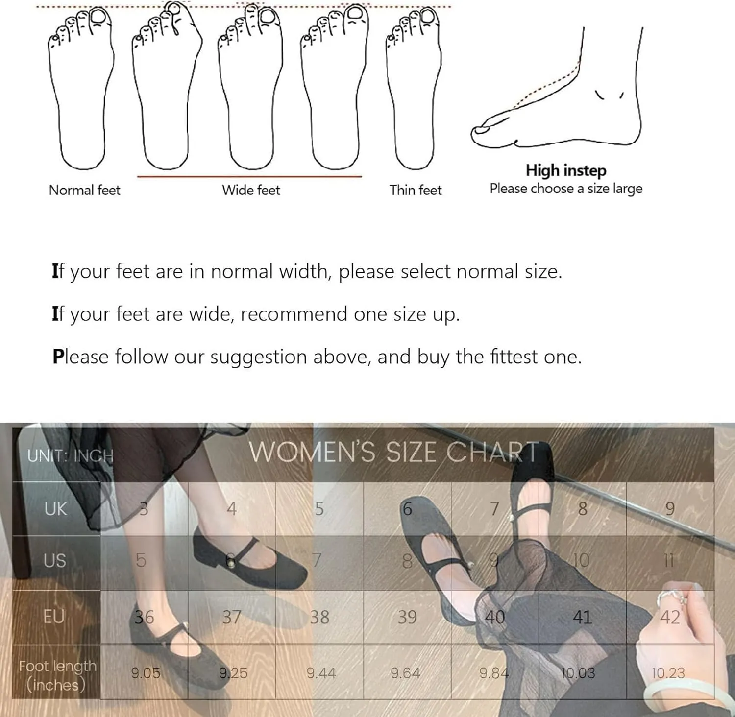 Women's Fashion Prints Mary Jane Chunky Heel,Comfortable Square Head Casual Work Office Dress Shoes