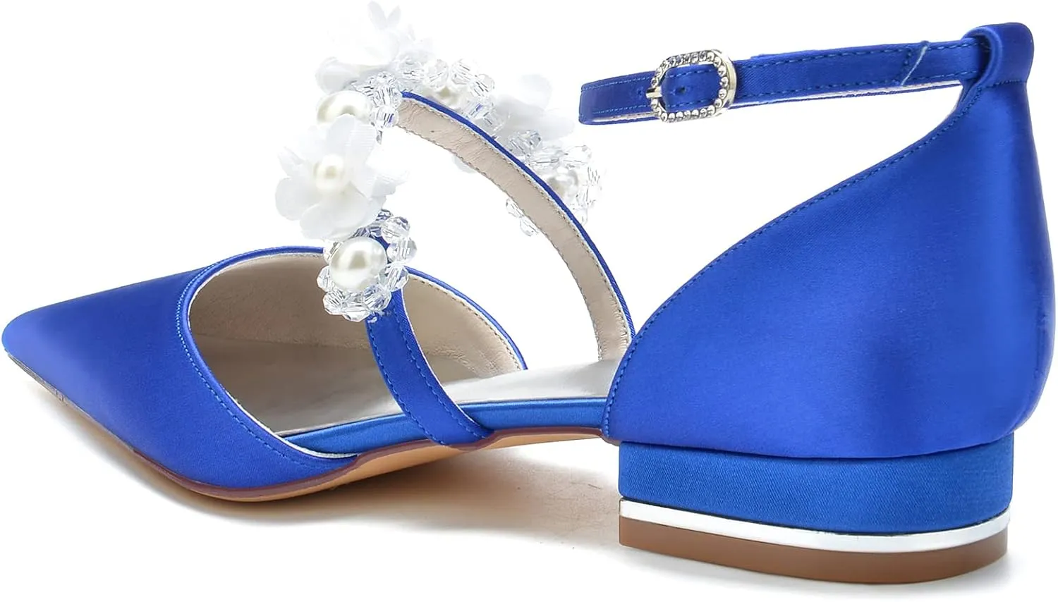 Women's Open Toe Satin Pumps Crystal Tassel Heels Party Wedding Bride Pump Dress Shoes Sandals