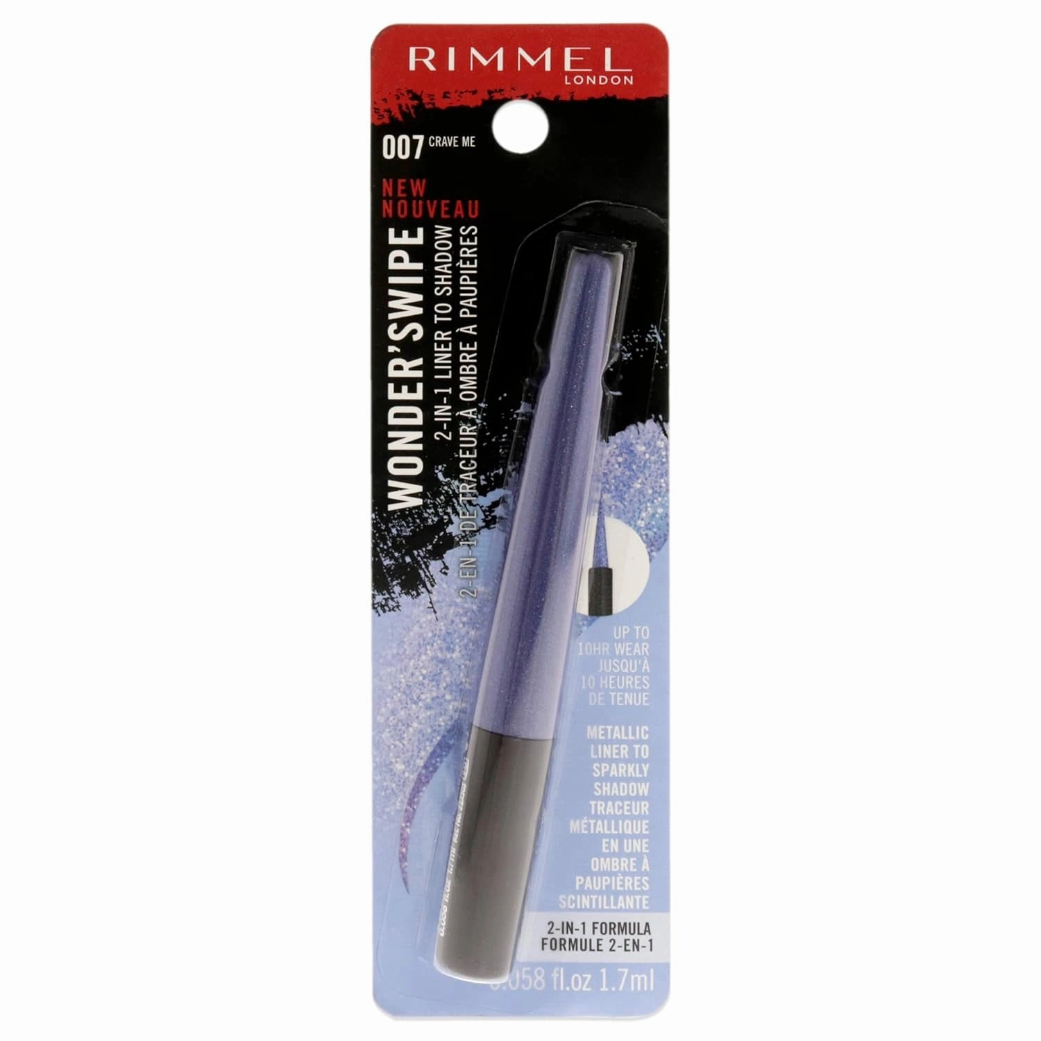 Wonder Swipe 2-In-1 Liner to Shadow, Cool Af, 0.05 Fluid Ounce, 1 Count