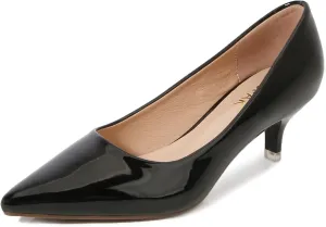 WUIWUIYU Womens Lovely Colors Low Kitten Heel Pointed Toe Dress Work Wedding Pumps Bridal Heeled Shoes