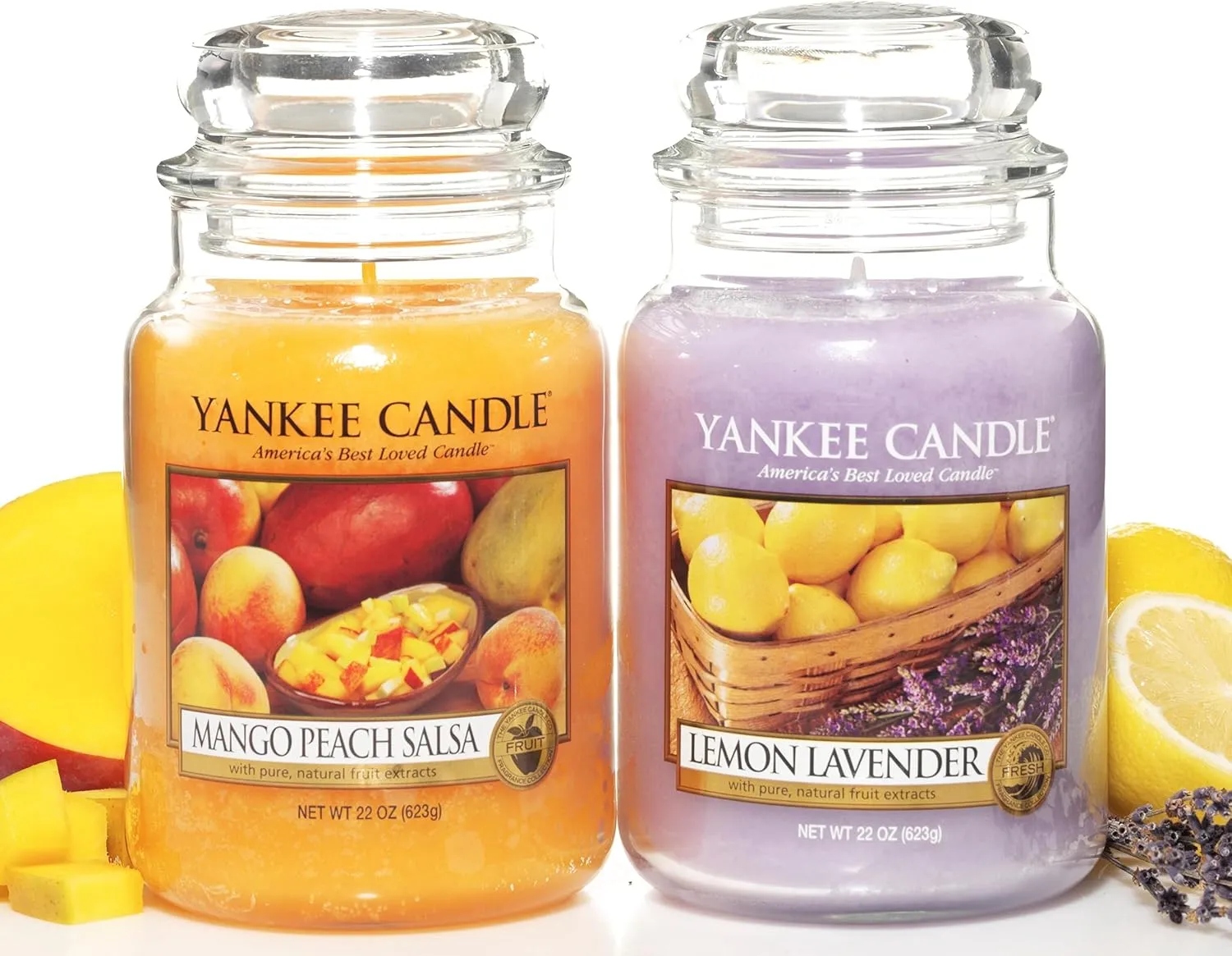 YANKEE CANDLE jar large Mango Peach Salsa YSDMPS